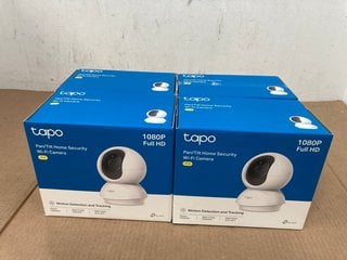 4 X TAPO PAN/TILT 1080P HOME SECURITY WI-FI CAMERA: LOCATION - H12