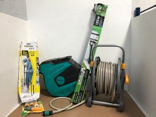 5 X OUTDOOR/GARDEN ITEMS TO INCLUDE KARCHER HIGH PRESSURE WASHER SAND/WET BLASTING SET ACCESSORY: LOCATION - I16