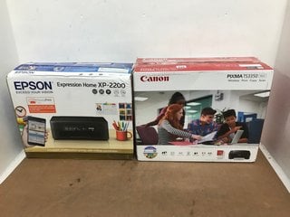 EPSON XP-2200 EXPRESSION HOME PRINTER TO ALSO INCLUDE CANON PIXMA TS3350 WIRELESS 3 IN 1 PRINTER: LOCATION - I14