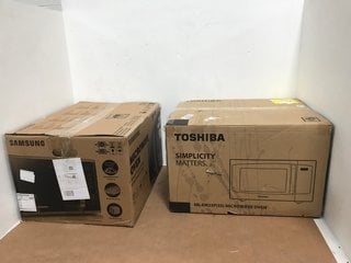 TOSHIBA ML-EM23P DIGITAL MICROWAVE TO ALSO INCLUDE SAMSUNG MG23K3575AK DIGITAL MICROWAVE: LOCATION - I14