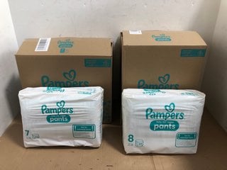 2 X BOXES OF CHILDRENS PAMPERS NAPPIES: LOCATION - I10