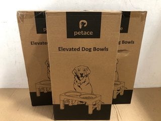 3 X ELEVATED PET BOWLS: LOCATION - I10