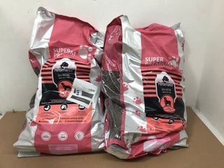 2 X 12KG SUPER PREMIUM PERFORMANCE SALMON & POTATO DRY DOG FOOD - BBE: 16/10/2025: LOCATION - I11