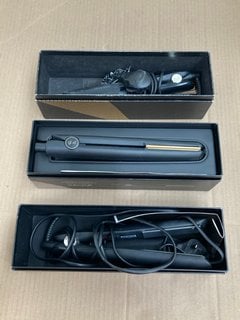 2 X GHD GOLD PROFESSIONAL ADVANCED HAIR STYLER STRAIGHTENERS TO INCLUDE GHD ORIGINAL PROFESSIONAL HAIR STYLER STRAIGHTENER: LOCATION - E2