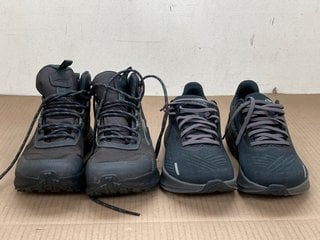 ALTURA ALTURA FWD EXPERIENCE TRAINERS IN BLACK - UK 6 TO ALSO INCLUDE ALTURA TIMP HIKE GTX HIKING BOOTS IN BLACK - UK 5.5: LOCATION - E3