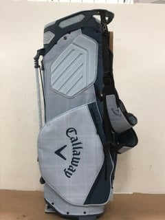 CALLAWAY FAIRWAY 14 GOLF BAG IN BLUE - RRP £289.99: LOCATION - E7