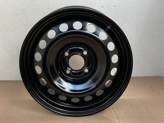 RENAULT ALCAR-STAHL 6 X 154/10 WHEEL RIM IN BLACK - RRP £245.00: LOCATION - E14