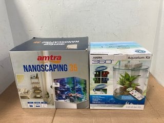 MARINA 360 AQUARIUM KIT TO INCLUDE AMTRA TECHNIK NANOSCAPING 35 AQUARIUM: LOCATION - H3