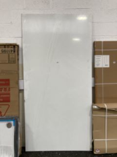 (COLLECTION ONLY) PERFORM WALL/SHOWER PANEL 2400 X 1200MM IN WHITE GLOSS - RRP £245: LOCATION - A2