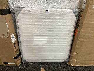 MILANO SINGLE COMPACT RADIATOR 700 X 600MM RRP £125: LOCATION - A8