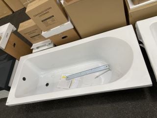 1600 X 700MM NTH SINGLE ENDED BATH RRP £329: LOCATION - A2