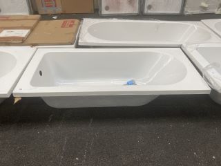 1500 X 700MM NTH SINGLE ENDED BATH RRP £312: LOCATION - A3