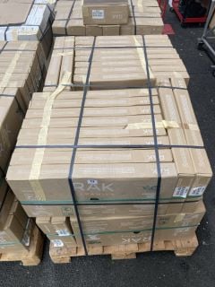 (COLLECTION ONLY) PALLET OF RAK INTERNAL/EXTERNAL GRADE (FREEZE THAW FROST RESISTANT PORCELAIN TILES) 600 X 300MM IN MOCHA APPROX 43M SQ IN TOTAL APPROX 1000KG IN WEIGHT RRP £3542 HEAVY ITEM ADEQUATE