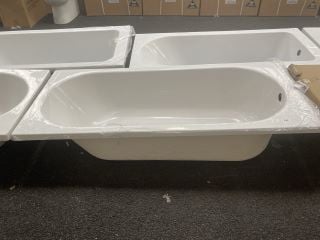 1600 X 700MM NTH SINGLE ENDED BATH RRP £321: LOCATION - A4