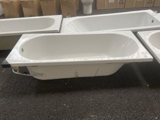 1600 X 700MM NTH SINGLE ENDED BATH RRP £321: LOCATION - A4