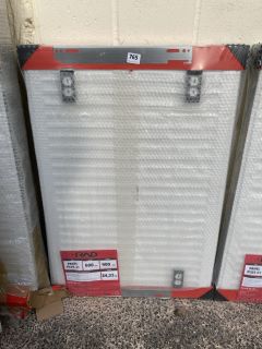 K-RAD PANEL PLUS COMPACT RADIATOR 900 X 600MM RRP £185: LOCATION - B2