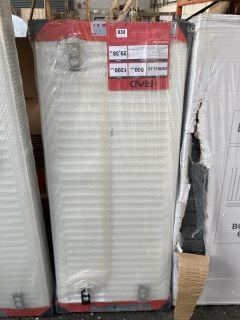 K-RAD DOUBLE COMPACT RADIATOR 1200 X 500MM RRP £265: LOCATION - B8