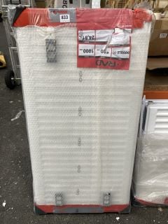 K-RAD DOUBLE COMPACT RADIATOR 1000 X 500MM RRP £235: LOCATION - B8