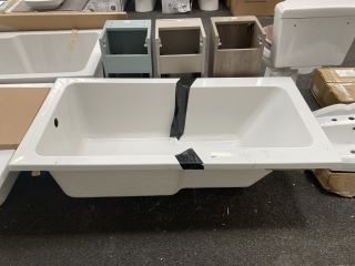 1500 X 750MM NTH SINGLE ENDED BATH RRP £319: LOCATION - A7