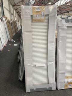 2X QUINN SINGLE COMPACT RADIATOR 1600 X 600MM - RRP £470: LOCATION - B8 ISLAND