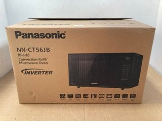 PANASONIC NN-CT56JB CONVECTION GRILL/MICROWAVE OVEN IN BLACK - RRP £249: LOCATION - A1