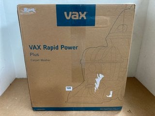 VAX RAPID POWER PLUS CARPET CLEANER MODEL: CWGRV021 - RRP: £200: LOCATION - WA2