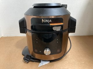 NINJA FOODI MAX 14-IN-1 SMARTLID 7.5L MULTI COOKER IN COPPER/BLACK RRP:£309: LOCATION - WA3