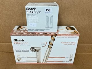 SHARK FLEX STYLE 4-IN-1 24 AIR STYLING & DRYING SYSTEM TO INCLUDE SHARK FLEX STYLE AUTO WRAP CURLERS RRP: £242: LOCATION - WA5