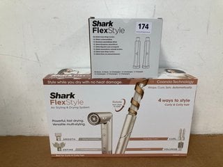 SHARK FLEX STYLE 4-IN-1 24-AIR STYLING & DRYING SYSTEM TO INCLUDE SHARK FLEX STYLE AUTO WRAP CURLERS RRP: £242: LOCATION - WA7