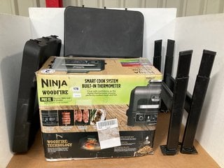 NINJA WOODFIRE PRO XL ELECTRIC BBQ GRILL & SMOKER WITH STAND - MODEL: OG850UK - RRP: £400: LOCATION - WA7