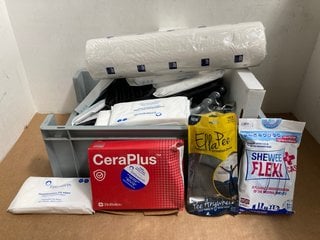 QTY OF ASSORTED HEALTHCARE ITEMS TO INCLUDE FITTLEWORTHS DRY WIPES: LOCATION - WA9