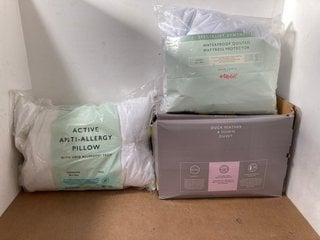 3 X ASSORTED JOHN LEWIS & PARTNERS BEDDING ITEMS TO INCLUDE DUCK FEATHER & DOWN 13.5 TOG KINGSIZE DUVET: LOCATION - A14