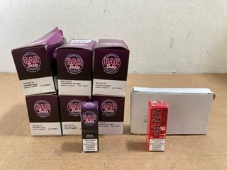 6 X BOXES OF 10 BAR SALTS BY VAMPIRE VAPE IN STRAWBERRY ICE FLAVOUR - 20MG - BBE: 09/04/2027 TO ALSO INCLUDE BOX OF SALTED NICOTINE SHOTS - 10ML (PLEASE NOTE: 18+YEARS ONLY. ID MAY BE REQUIRED): LOCA