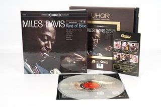 UHQR MILES DAVIS HIGH FIDELITY KIND OF BLUE COLOUR VINYL - RRP £225: LOCATION - BOOTH