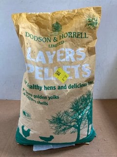 20KG BAG OF DODSON & HORRELL LIMITED LAYERS PELLETS FOR HEALTHY HENS - BBE: 05/01/2025: LOCATION - A11