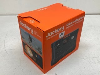 JACKERY EXPLORER 240 V2 PORTABLE SOLAR GENERATOR POWER STATION(SEALED) - MODEL JE-240A - RRP £259: LOCATION - BOOTH