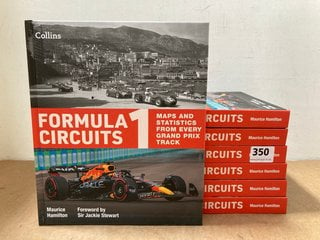 7 X COLLINS FORMULA 1 CIRCUITS BOOKS BY MAURICE HAMILTON: LOCATION - A10