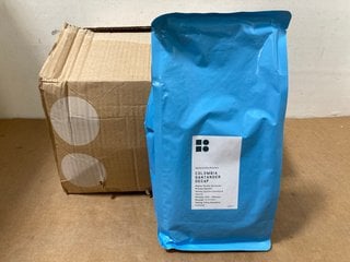 6 X BAGS OF COLOMBIA SANTANDER DECAF COFFEE BEANS - ROASTED ON 31/07/2024: LOCATION - A10