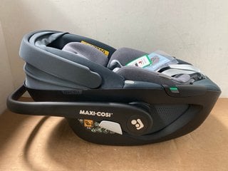 MAXI COSI PEBBLE 360 BABY CAR SEAT IN BLACK TO ALSO INCLUDE MAXI COSI RODIFIX I-SIZE COLLECTION CHILD CAR SEAT IN BLACK - RRP £150 - RRP £360: LOCATION - A6