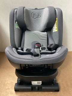 KINDERKRAFT XPEDITION 2 I-SIZE CAR SEAT IN BLACK - RRP £150: LOCATION - A6