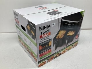 NINJA FOODI MAX 9.5 LITRE DUAL ZONE AIR FRYER(SEALED) - MODEL AF400UK - RRP £229: LOCATION - BOOTH