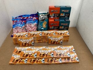 QTY OF ASSORTED CONSUMABLES TO INCLUDE QTY OF STORCK TOFFIFEE BOXES - BBE: 01/01/2025: LOCATION - B7