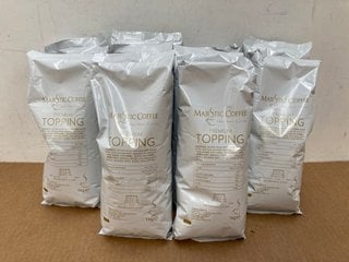 10 X 1KG BAGS OF MAJESTIC COFFEE PREMIUM TOPPING: LOCATION - B12