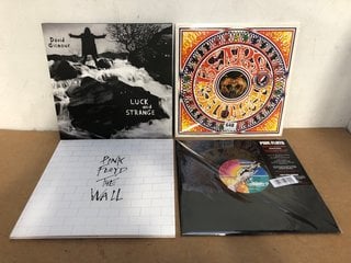 4 X ASSORTED VINYL ALBUMS TO INCLUDE WISH YOU WERE HERE BY PINK FLOYD: LOCATION - C17