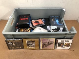 QTY OF ASSORTED CD'S AND DVD'S TO INCLUDE PREDATOR 4-MOVIE COLLECTION (PLEASE NOTE: 18+YEARS ONLY. ID MAY BE REQUIRED): LOCATION - C17