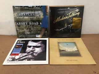 4 X ASSORTED VINYL ALBUMS TO INCLUDE ABBEY ROAD ANNIVERSARY EDITION BY THE BEATLES: LOCATION - C17