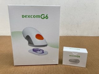 3 X 3 PACK OF DEXCOM G6 SENSORS FOR GLUCOSE MONITORING TO ALSO INCLUDE DEXCOM G6 TRANSMITTER - COMBINED RRP £661.25: LOCATION - A1