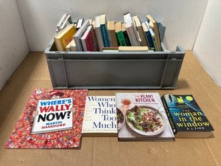 QTY OF ASSORTED BOOKS TO INCLUDE THE PLANT KITCHEN VEGAN RECIPE BOOK: LOCATION - C11