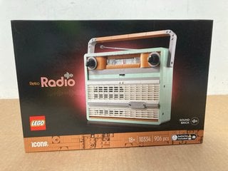 LEGO ICONS RETRO RAADIO- RRP £89.99: LOCATION - C10