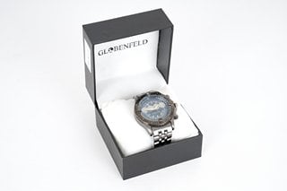 GLOBENFELD ATLANTIC BLUE MENS WATCH - MODEL GM4 - RRP £299: LOCATION - BOOTH